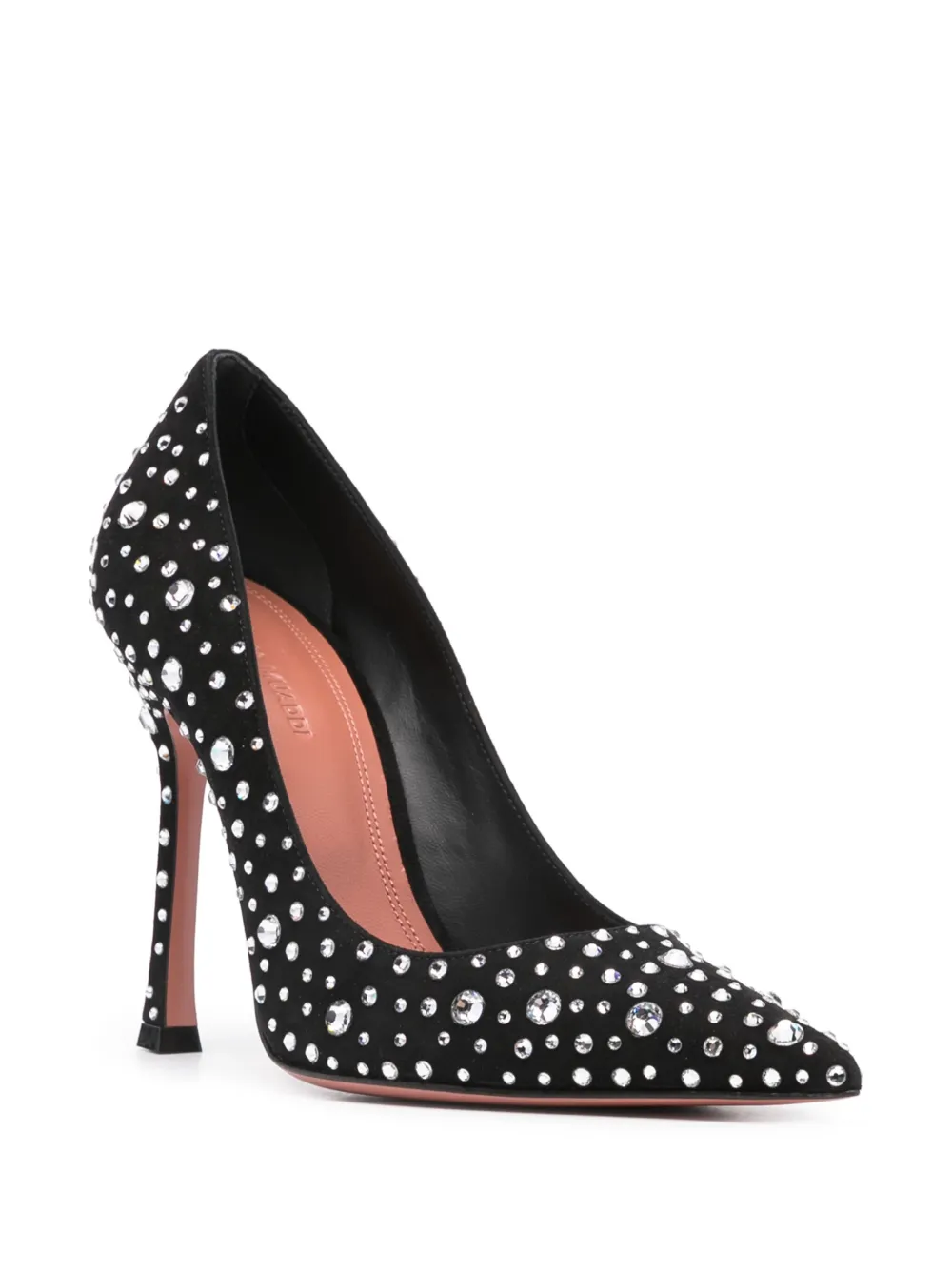 Affordable Amina Muaddi Elsa 110mm suede pumps Women