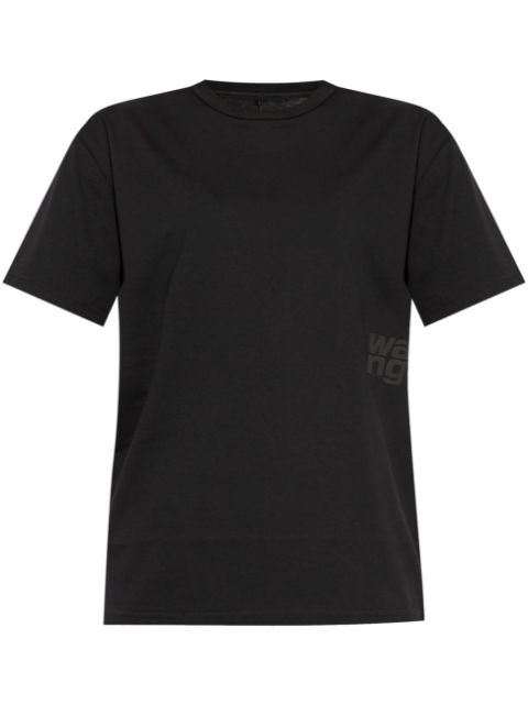 Alexander Wang logo-print cotton T-shirt Women