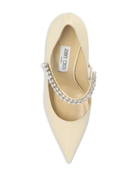 Jimmy Choo 85mm Bing leather pumps BINGPUMP85PAT - 3