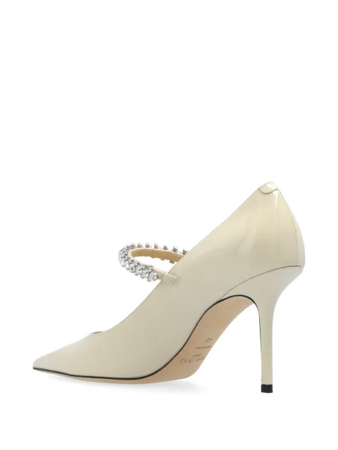 Jimmy Choo 85mm Bing leather pumps BINGPUMP85PAT - 2