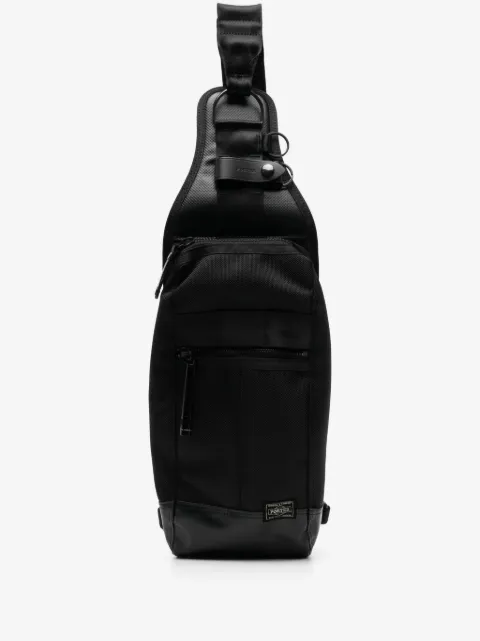 Porter-Yoshida & Co. logo-patch shoulder bag 
