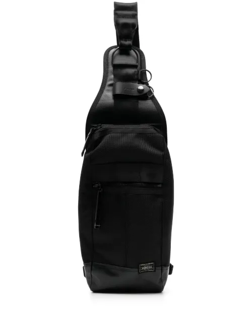Sac porté épaule à patch logo - Porter-Yoshida & Co. - Modalova