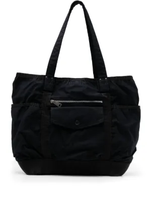 Porter-Yoshida & Co. Zip Pocket Tote Bag | Black | FARFETCH