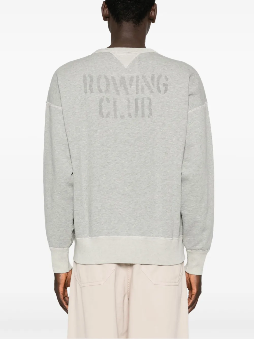 Polo Ralph Lauren Sweater met tekst Grijs
