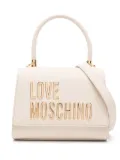 Love Moschino logo-lettering tote bag - Neutrals