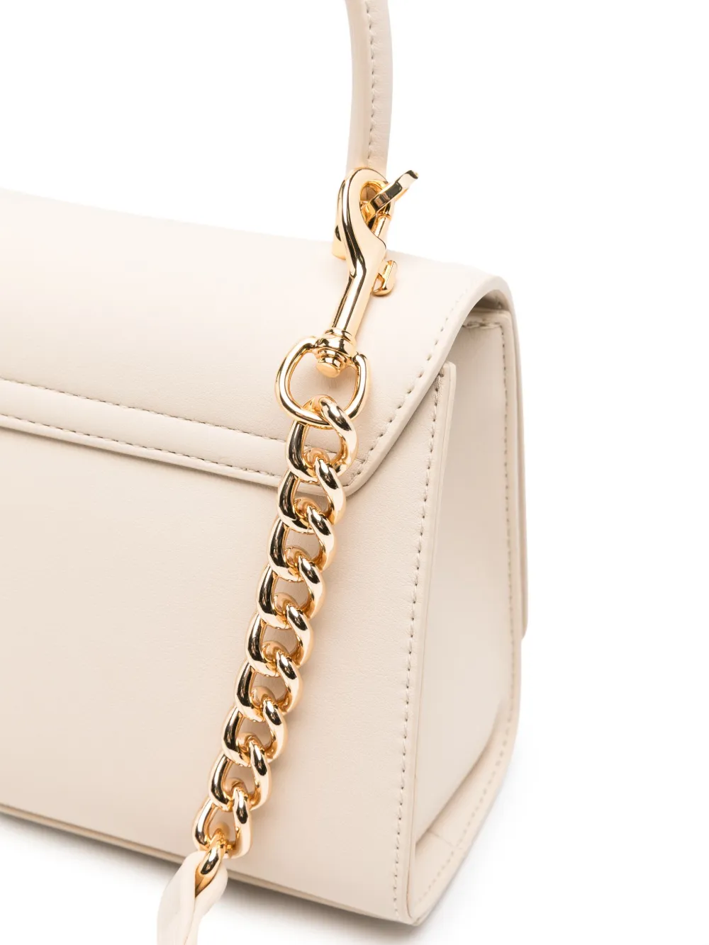 Love Moschino Shopper met logo Beige