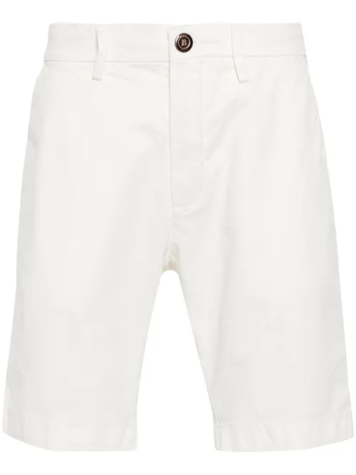 Short chino à plis marqués - Boggi Milano - Modalova