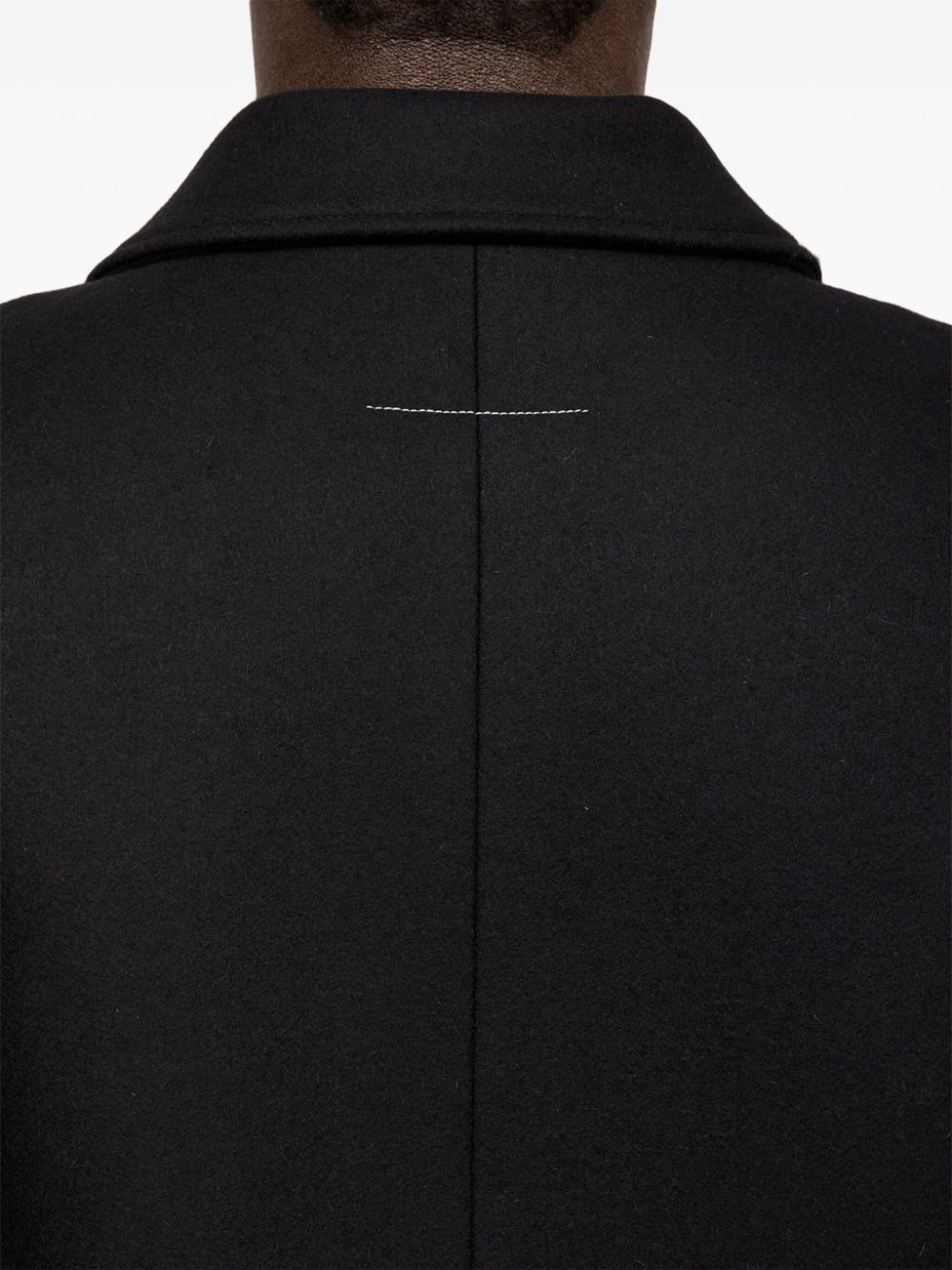 MM6 Maison Margiela classic collar buttoned coat Men