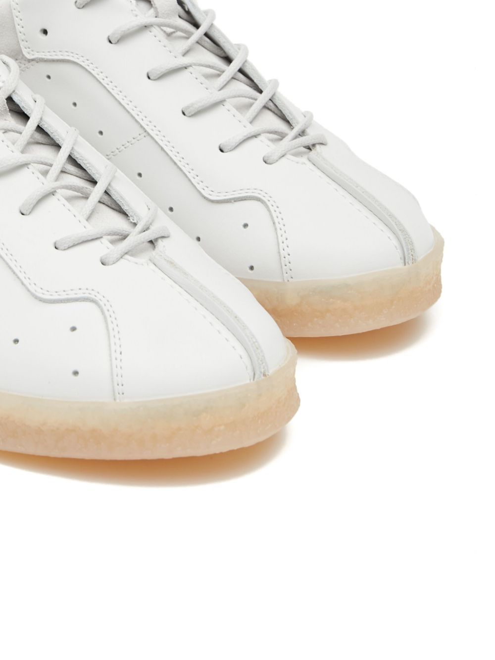 MM6 Maison Margiela Leren sneakers Wit