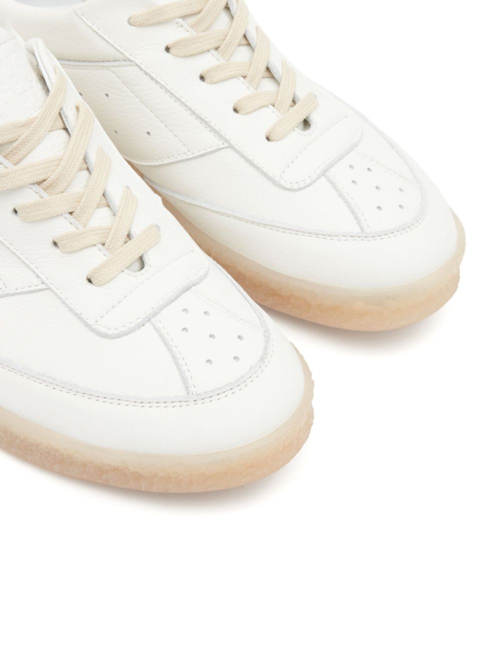 MM6 Maison Margiela Leren sneakers Wit