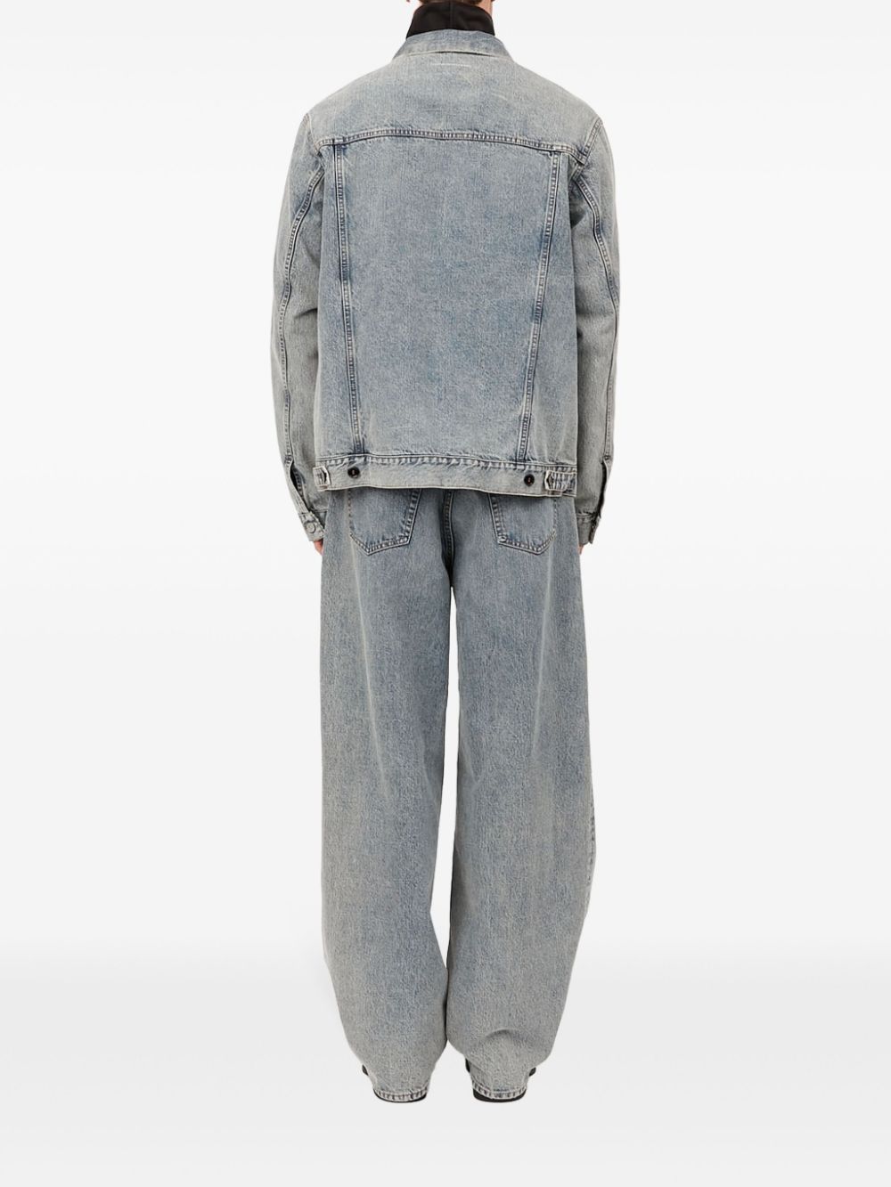 MM6 Maison Margiela contrasting denim jacket Men