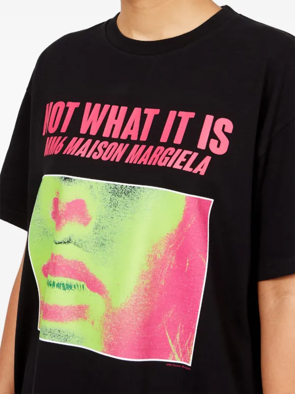 MM6 Maison Margiela グラフィック Tシャツ | ブラック