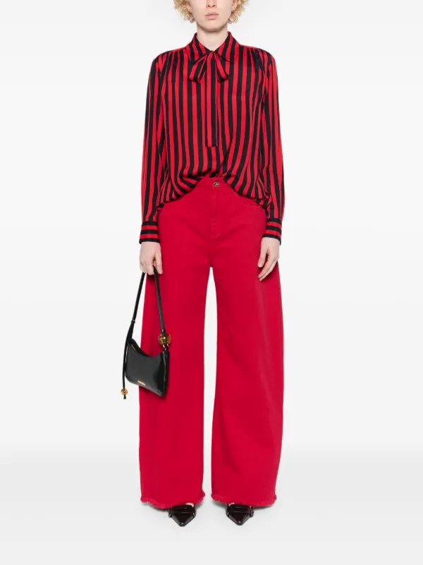 MSGM StripedTシャツ MSGM Stripped Shirt | Black | FARFETCH