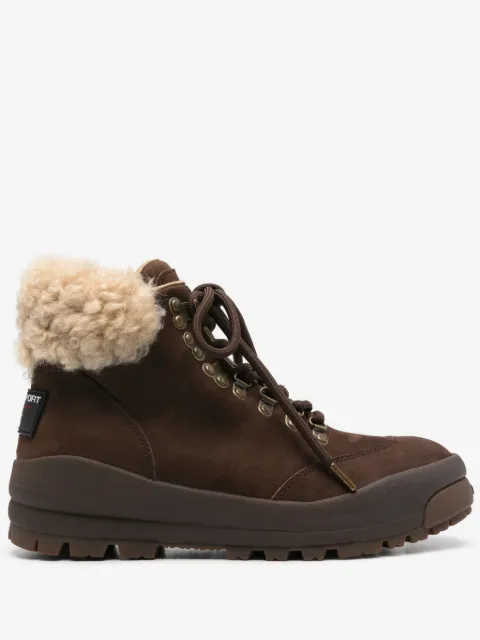 Polo Ralph Lauren shearling-trim hiking boots