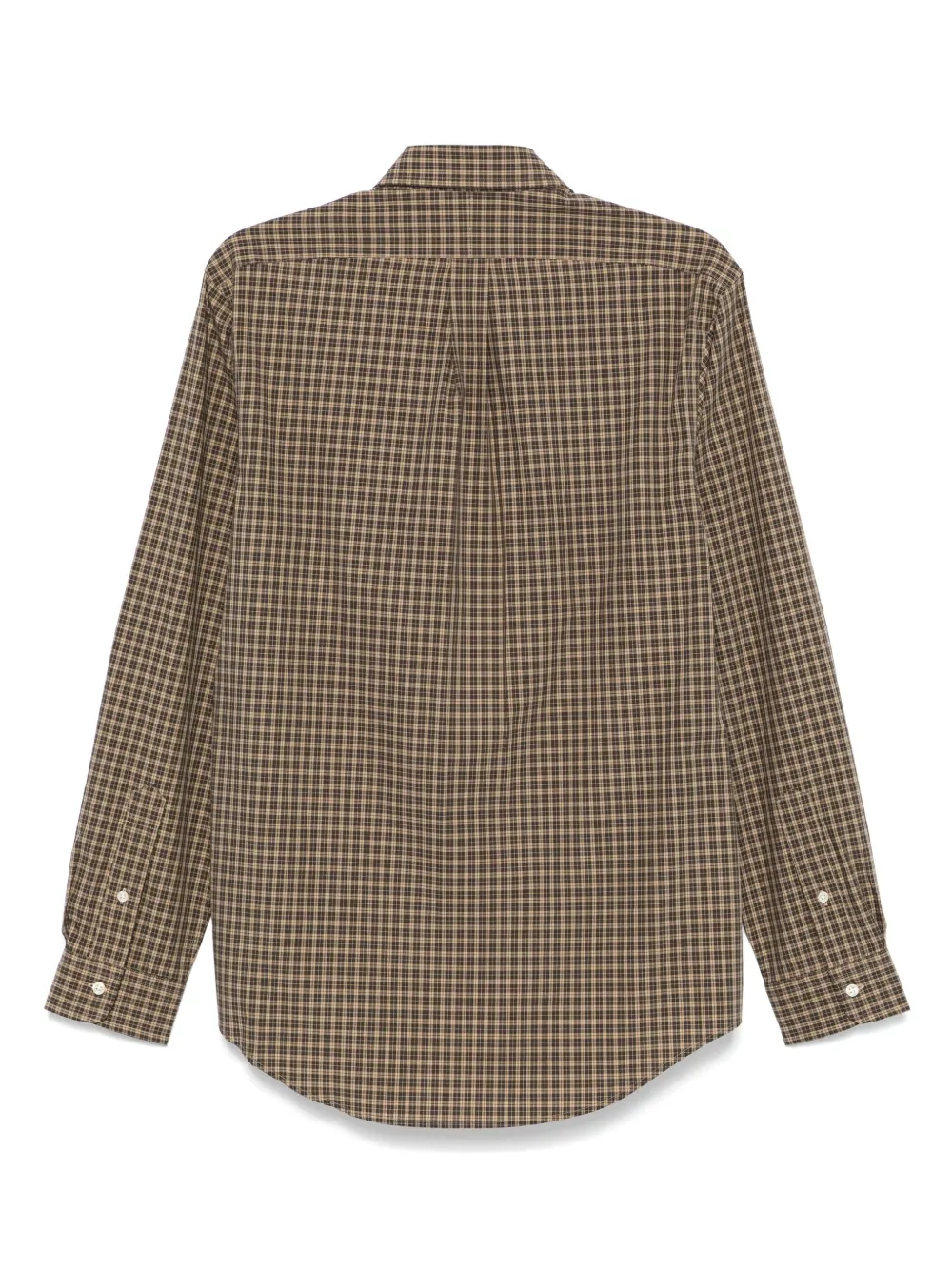Polo Ralph Lauren Checked Hoodie | Brown | FARFETCH