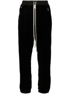 Rick Owens X Champion logo-embroidered drop-crotch Track Pants