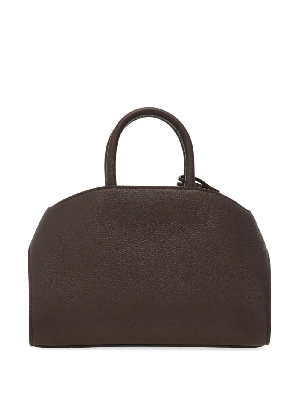 Ferragamo Women Hug Mini Leather Tote Bag In Brown