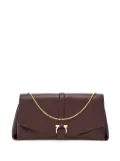 Ferragamo large front flap soulder bag - Red