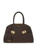 Ferragamo small Hug tote bag - Brown