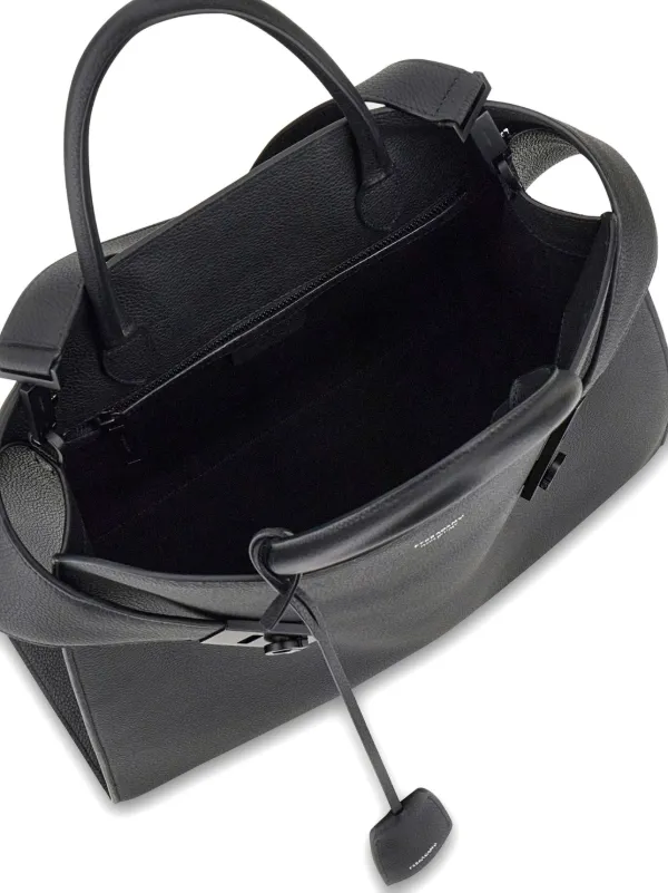 FERRAGAMO Hug Large Tote Bag ブラック Hug tote bag - Men | Ferragamo