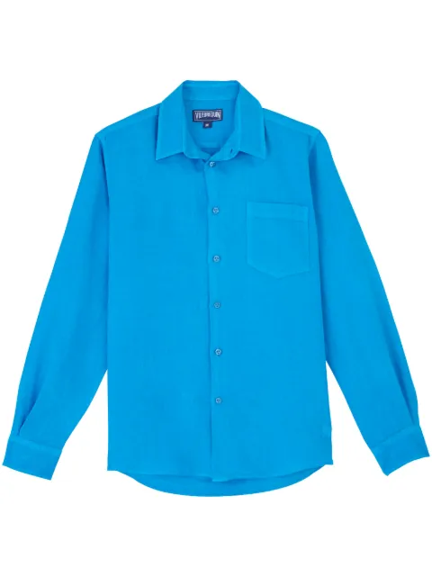 Vilebrequin long-sleeve linen shirt