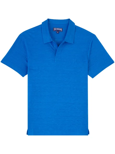 Vilebrequin Pyramid linen polo shirt