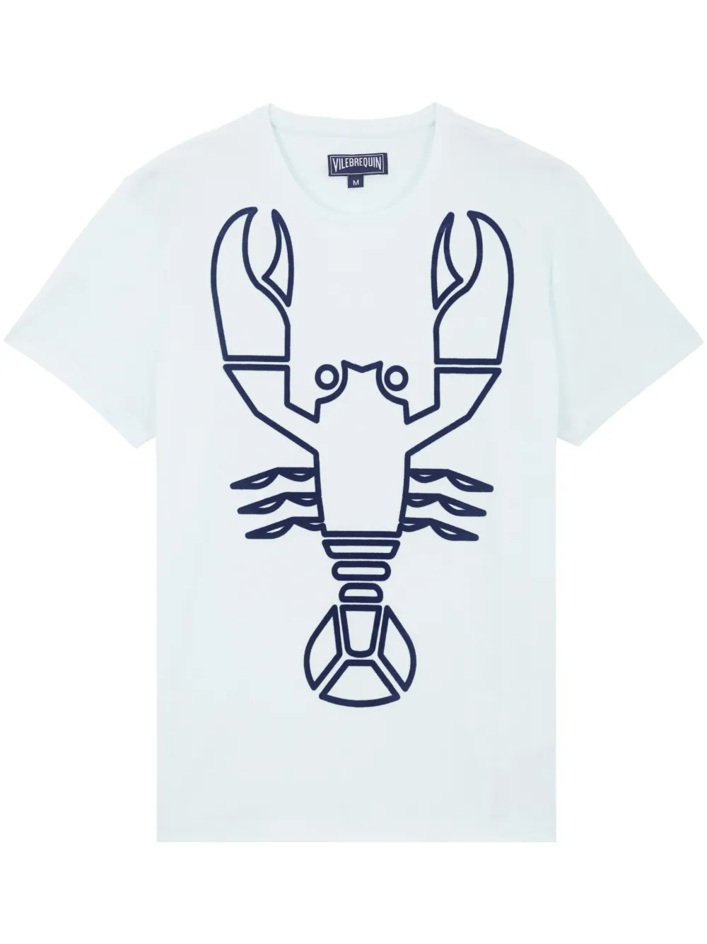 Vilebrequin T-shirt met kreeft print Blauw