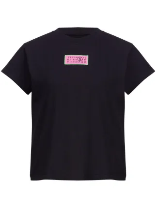Tシャツ・カットソー MM6 Maison Margiela MM6 Maison Margiela Shirts Mm6 Maison Margiela Logo print cotton t-shirt | The Fashion
