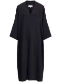 MM6 Maison Margiela oversize v-neck shift dress - Black