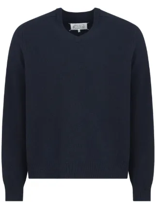 熱販売 Margiela Maison ニットセーター JP FARFETCH | ブルー | トップス