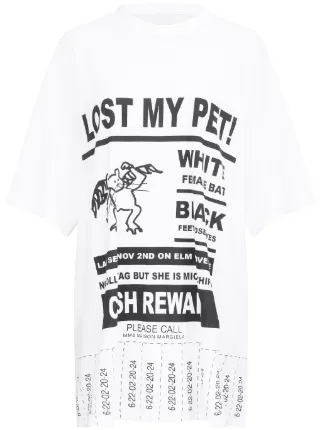 Maison Margiela（旧Maison Martin Margiela） - 【新品】メゾンマルジェラ MM6 オーバーサイズ Tシャツ ノートプリント M MM6 Maison Margiela グラフィック オーバーサイズ Tシャツ