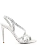 René Caovilla 120mm Lisa sandals - Grey