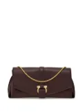 Ferragamo medium front flap soulder bag - Red