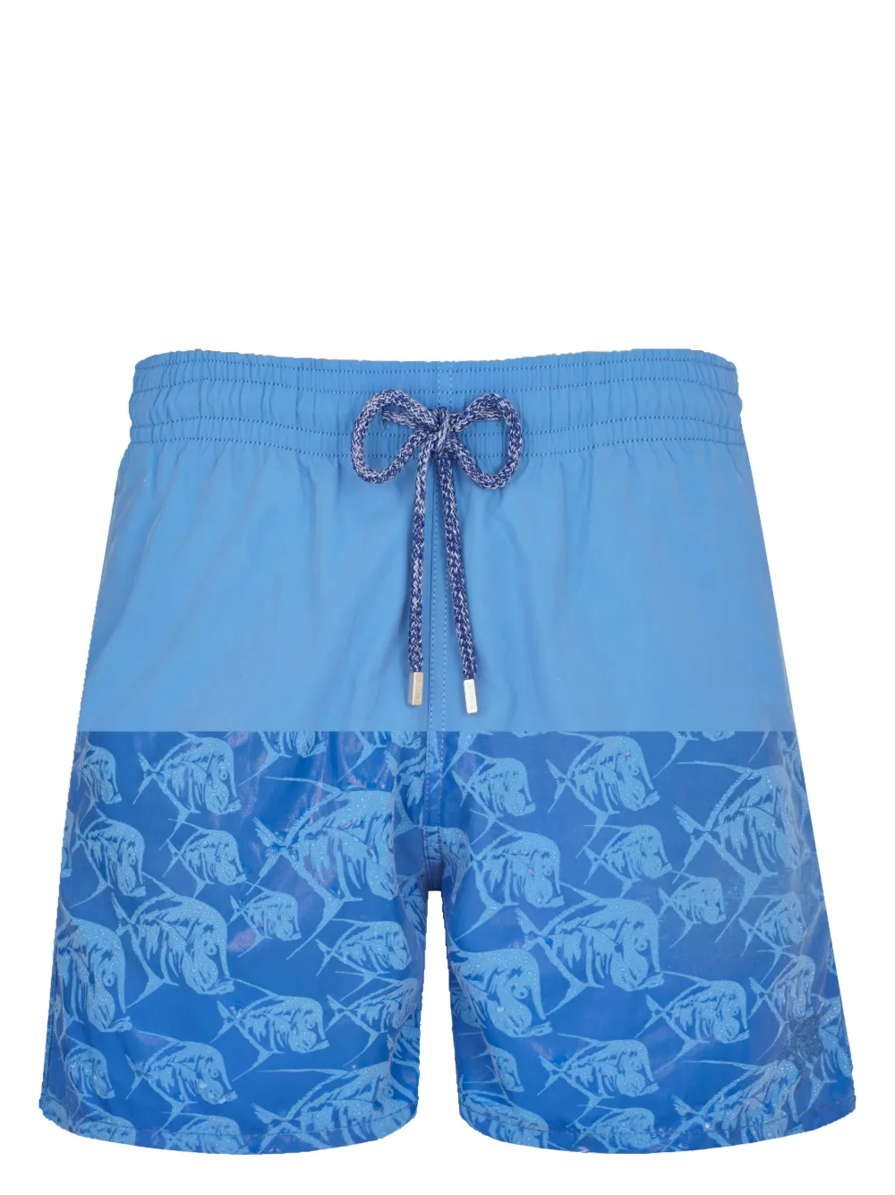 Vilebrequin Piranhas waterreactieve zwembroek Blauw