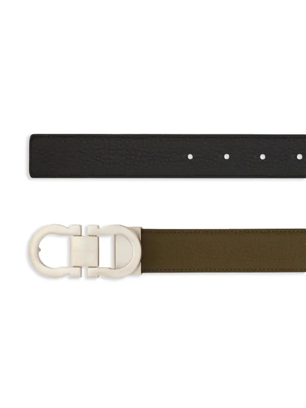 Ferragamo Gancini Reversible Belt Green FARFETCH ZA