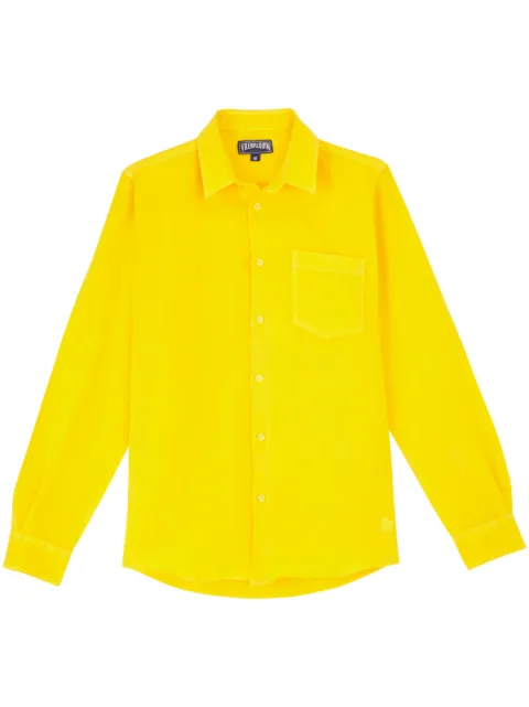 Vilebrequin long-sleeve linen shirt