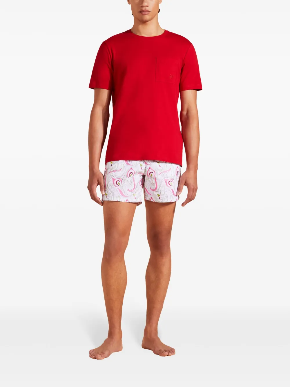 Vilebrequin cotton T-shirt - Rood