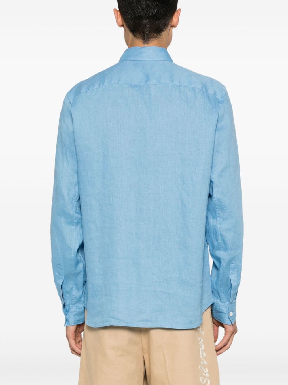 Shop Theory Irving Shirt In Blue