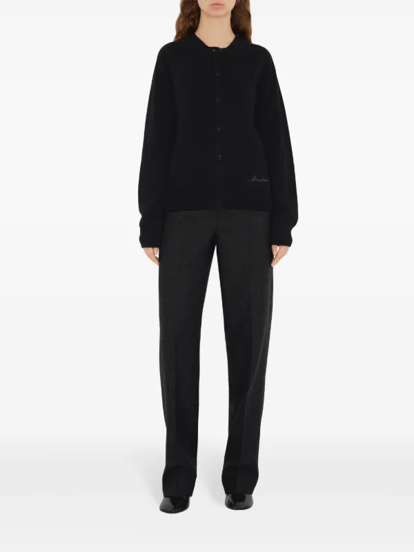 Burberry カシミヤカーディガン Burberry カシミア カーディガン | ブラック | FARFETCH JP