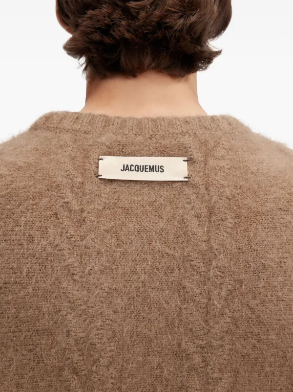 Jacquemus The Nuvola セーター | ブラウン | FARFETCH JP