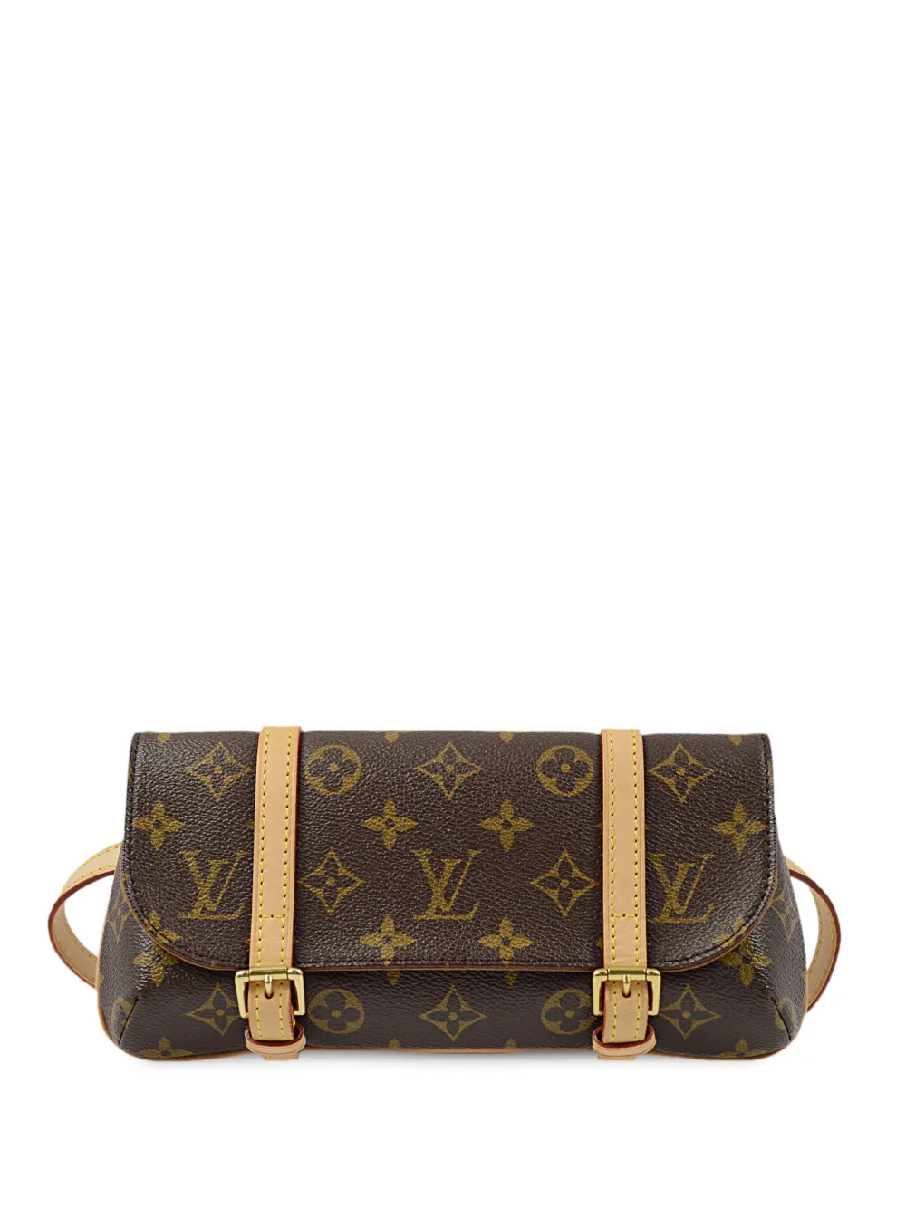 Pre-owned Louis Vuitton 2005 Marelle Belt Bag In Brown