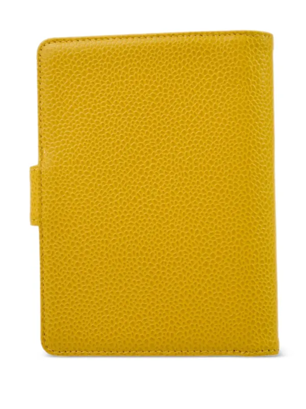 CHANEL Pre-Owned 2002 ココマーク ノートブックカバー | イエロー