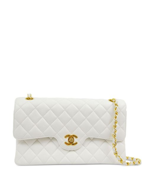 HOT SALE CHANEL 1992 medium Double Flap shoulder bag Women