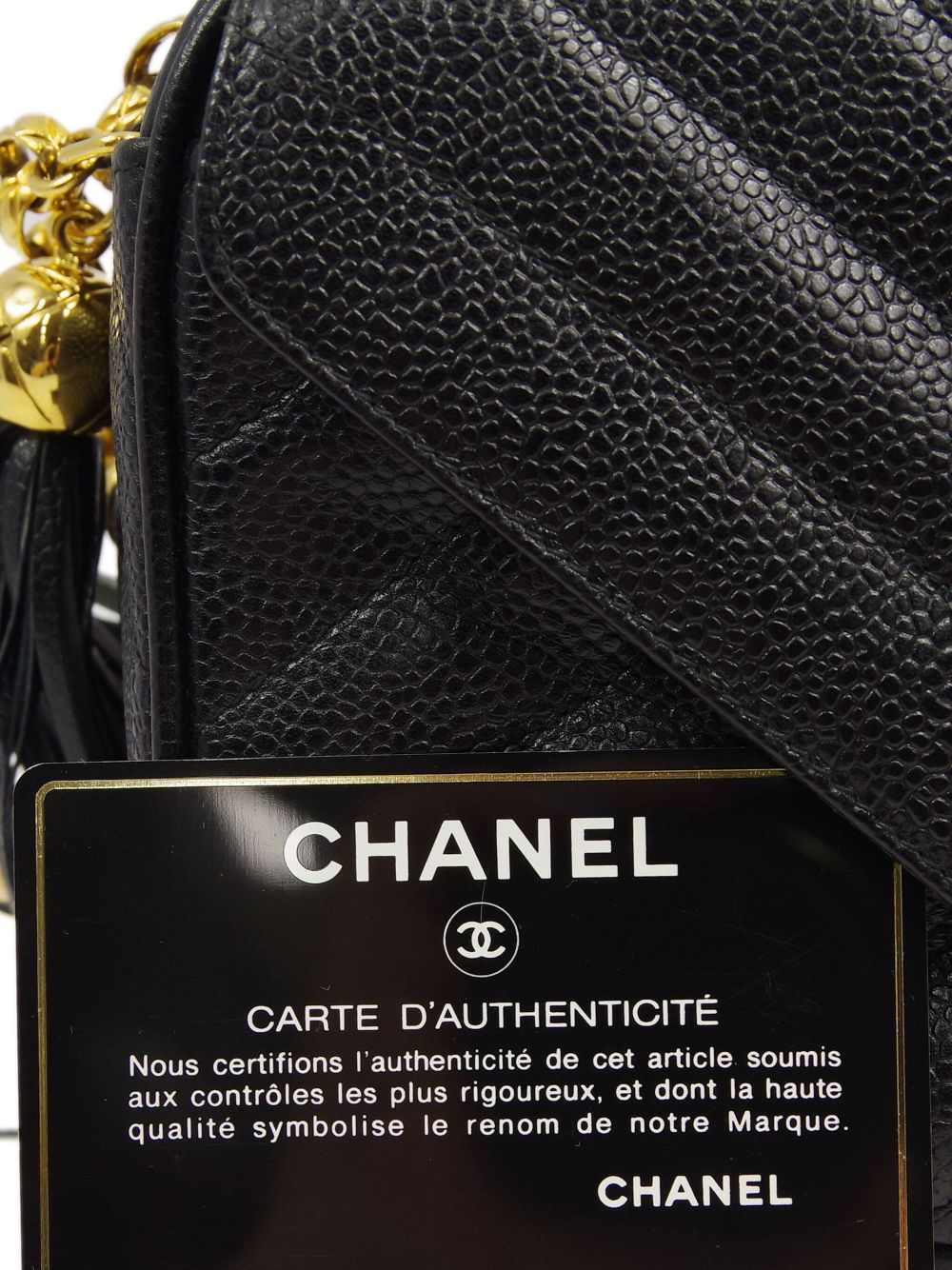 CHANEL 1992 V Stitch camera bag Women