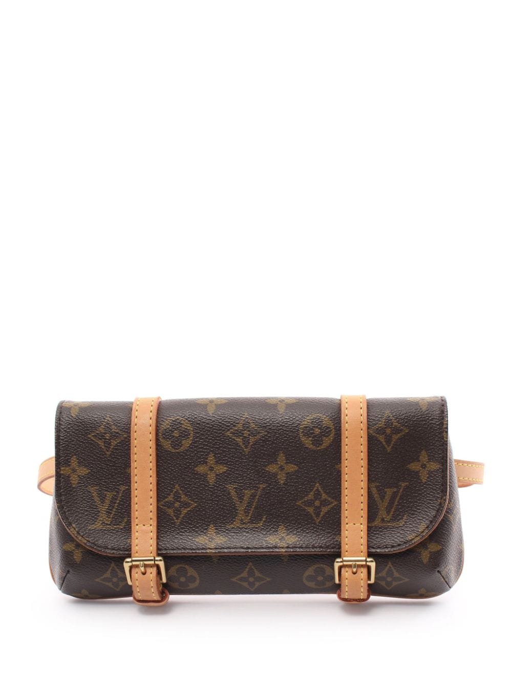 Pre-owned Louis Vuitton 2005 Pochette Murrell Belt Bag In Brown