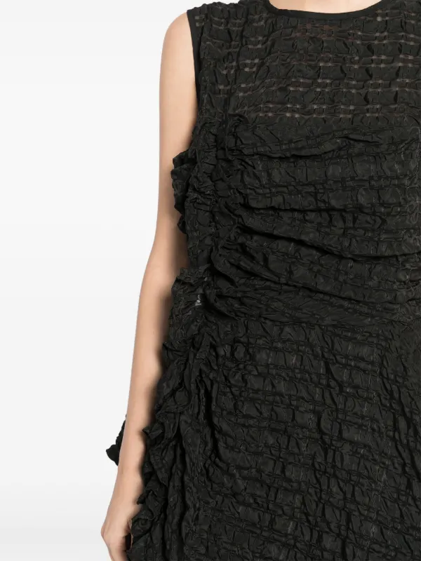 Cecilie Bahnsen Gianna Top | Black | FARFETCH