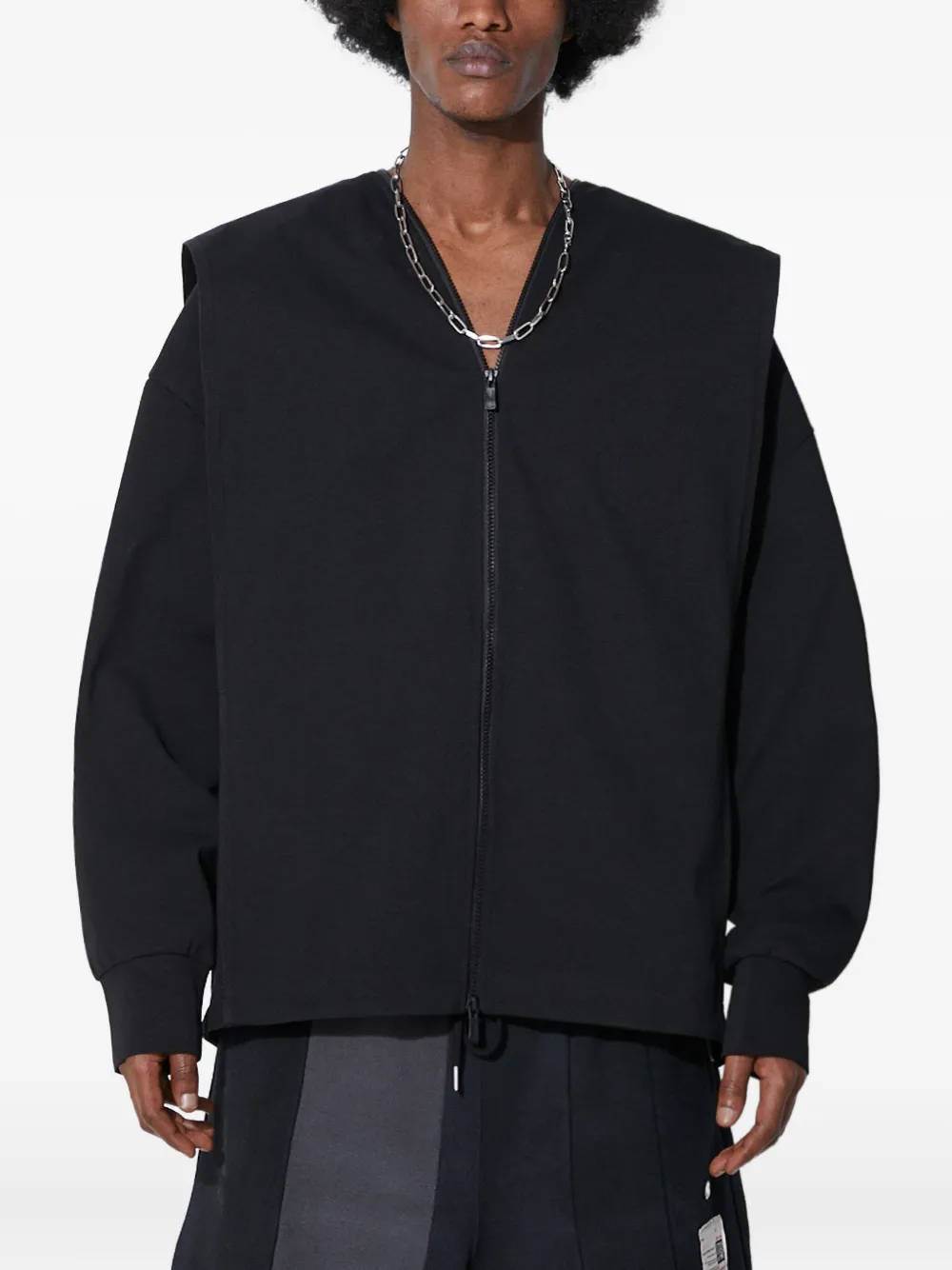 A.A. Spectrum zip-front jacket | Black | Image 1