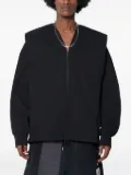 A.A. Spectrum zip-front jacket - Black