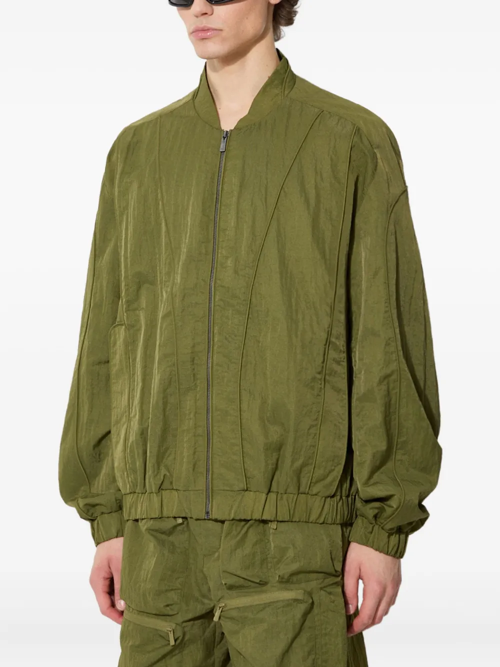 A.A. Spectrum panelled zip-up bomber jacket | Bomber Jackets | Image 2