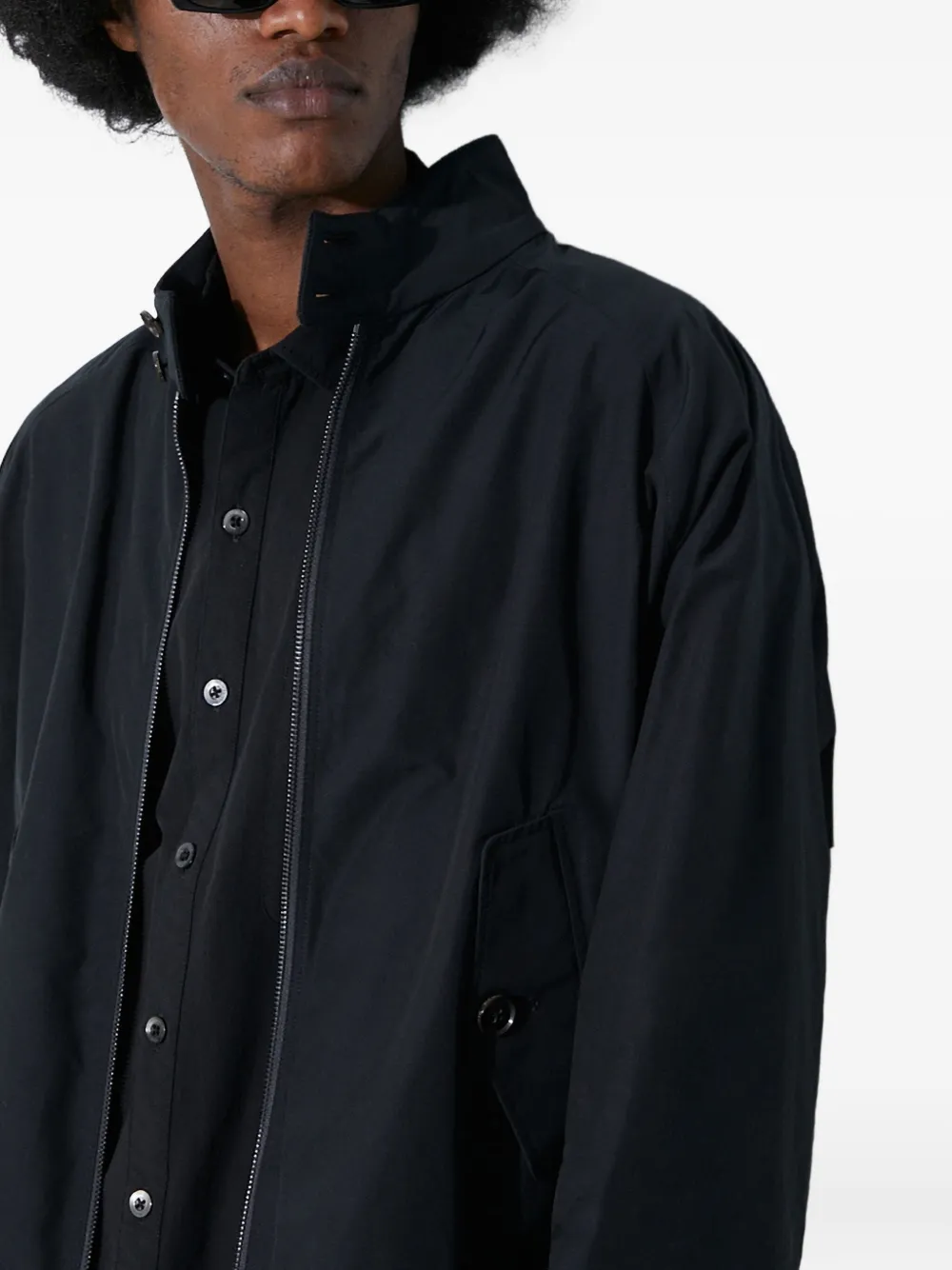 Baracuta Z9 Clicker jack met ritssluiting Blauw